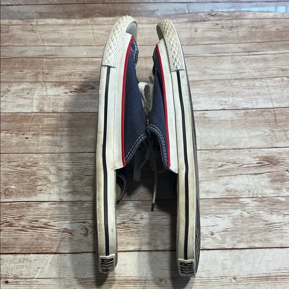 Vintage Converse Cutaway Navy and Red Slide Sneakers Size 10 W / 8 M - Picture 10 of 12